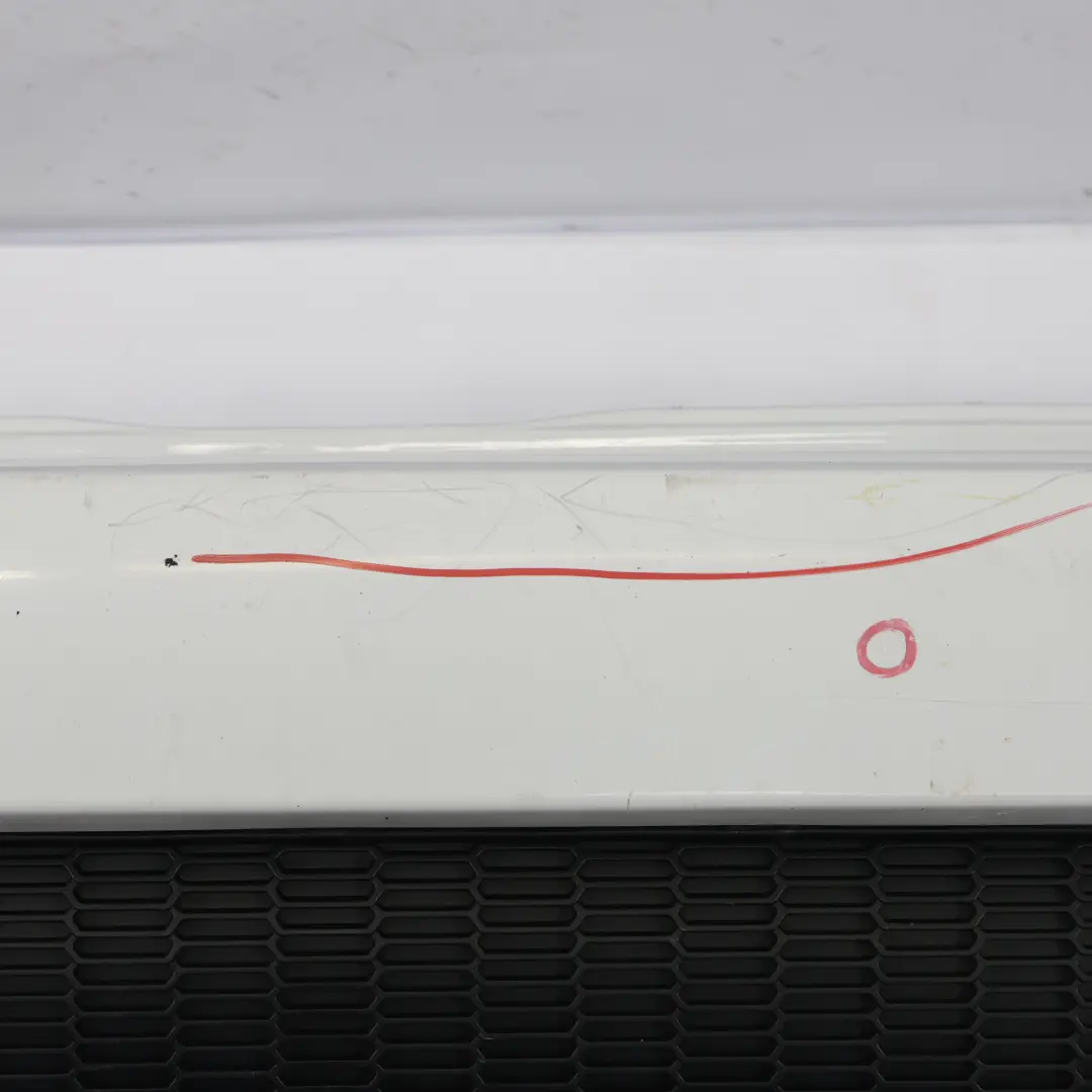 Bumper Trim Panel AC Schnitzer White Painted to Mini Cooper S R56 R57 Rear with Part number 0430252 Mini Cooper S R56 R57 Rear Bumper Trim Panel AC Schnitzer White Painted - SKU 0430252-WHI - Part number 0430252