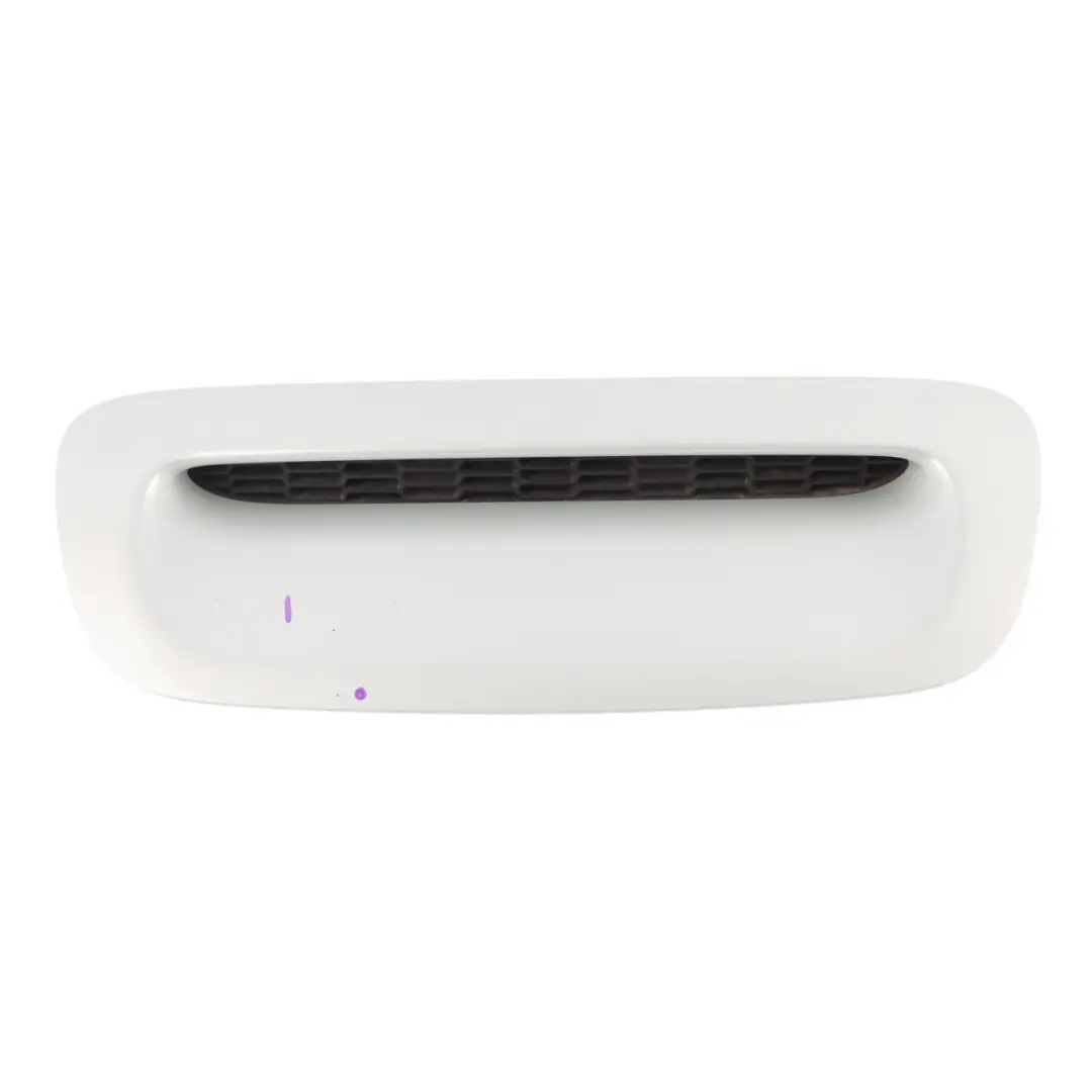 Griglia Guida Ingresso Aria Cofano Bianco Argento A62 per Mini Cooper S R55 R56 R57 con numero di parte 0430302 Mini Cooper S R55 R56 R57 Griglia Guida Ingresso Aria Cofano Bianco Argento A62 - SKU 0430302-WS1 - Numero di parte 0430302