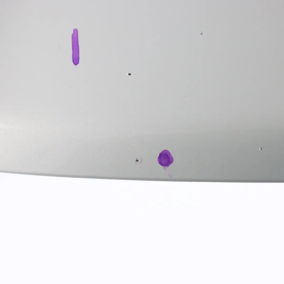 Mini Cooper S R55 R56 R57 Air Inlet Guide Grille Bonnet Hood White Silver- A62 - SKU 0430302-WS1 - Part number 0430302