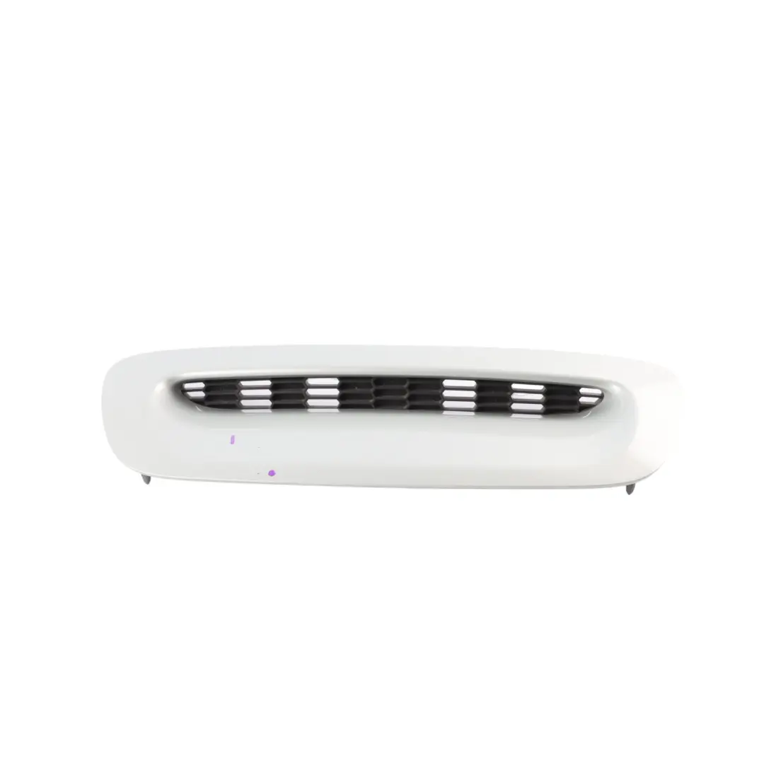Mini Cooper S R55 R56 R57 Air Inlet Guide Grille Bonnet Hood White Silver- A62 - SKU 0430302-WS1 - Part number 0430302