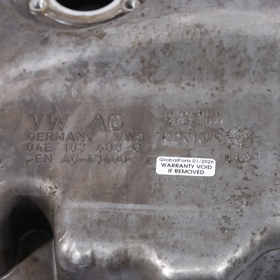 Mk5 Carter D'Huile Moteur Essence Déflecteur pour Audi A3 8V Seat Ibiza à propos du numéro de pièce 04E103603G Audi A3 8V Seat Ibiza Mk5 Carter D'Huile Moteur Essence Déflecteur - SKU 04E103603G - Numéro de pièce 04E103603G