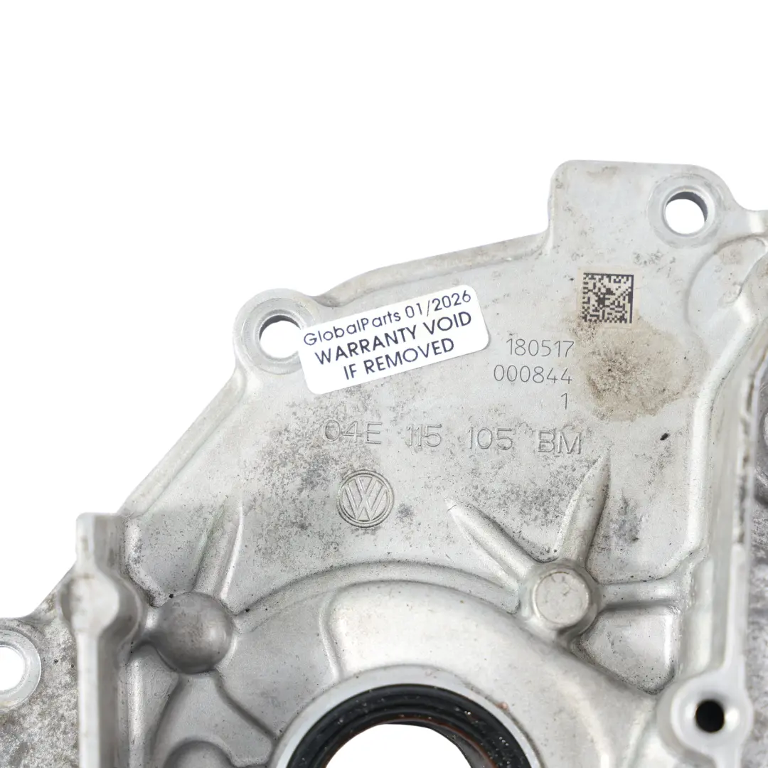 VW Volkswagen Polo Mk5 6R Pompe À Huile CJZC Moteur Essence - SKU 04E115105AB - Numéro de pièce 04E115105AB