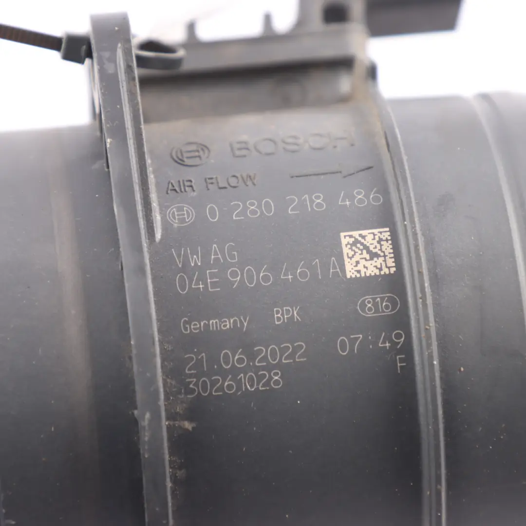 Flow Mass Sensor Meter to Volkswagen Crafter Sy Air with Part number 04E906461A Volkswagen Crafter Sy Air Flow Mass Sensor Meter - SKU 04E906461A-1 - Part number 04E906461A