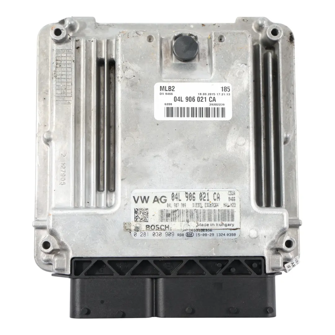 Audi A4 B8 2.0 TDI CSUA 150HP Engine Control Unit ECU Automatic - SKU 04L906021CA - Part number 04L906021CA