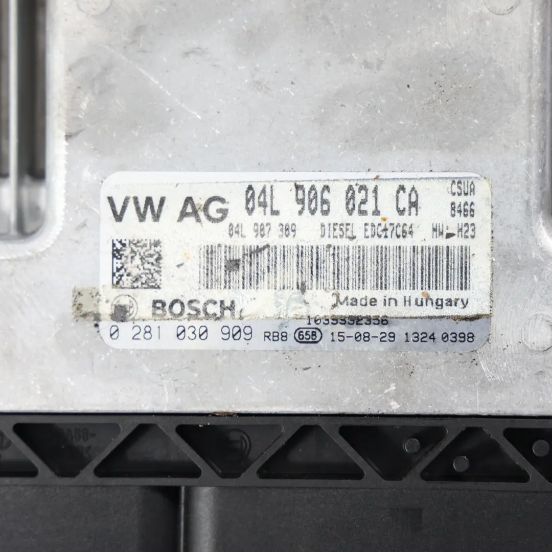 CSUA 150HP Unità Controllo Motore ECU Automatico per Audi A4 B8 2.0 TDI con numero di parte 04L906021CA Audi A4 B8 2.0 TDI CSUA 150HP Unità Controllo Motore ECU Automatico - SKU 04L906021CA - Numero di parte 04L906021CA