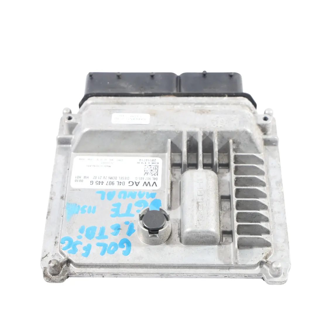 1.6TDI DGTE 115PS Motor Steuer Gerät Manuelles für VW Volkswagen Golf Mk7 mit Teilenummer 04L907445G VW Volkswagen Golf Mk7 1.6TDI DGTE 115PS Motor Steuer Gerät Manuelles - SKU 04L907445G-2 - Teilenummer 04L907445G