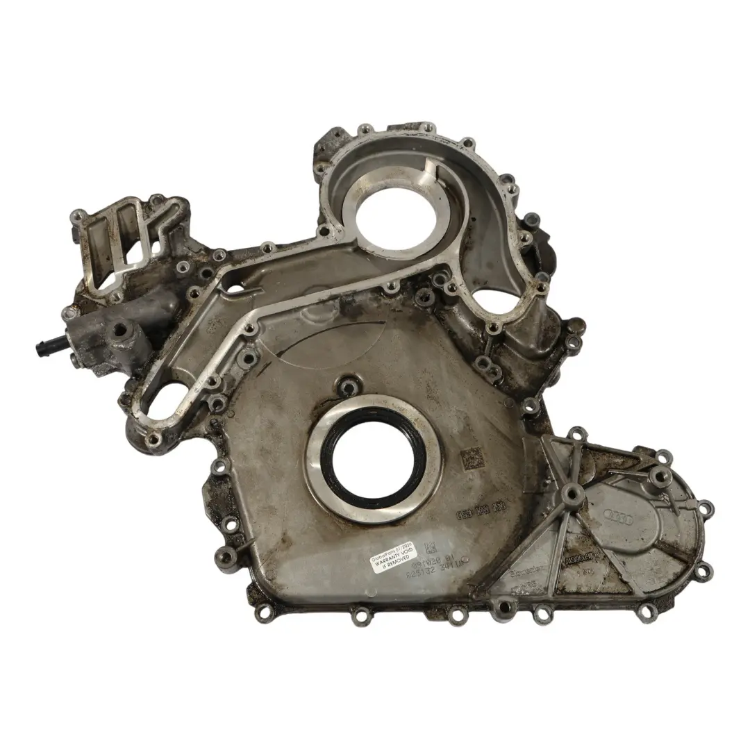 Audi Q7 4M Motor Steuergehäuse Deckel 3.0 TDI - SKU 059103153CT - Teilenummer 059103153CT