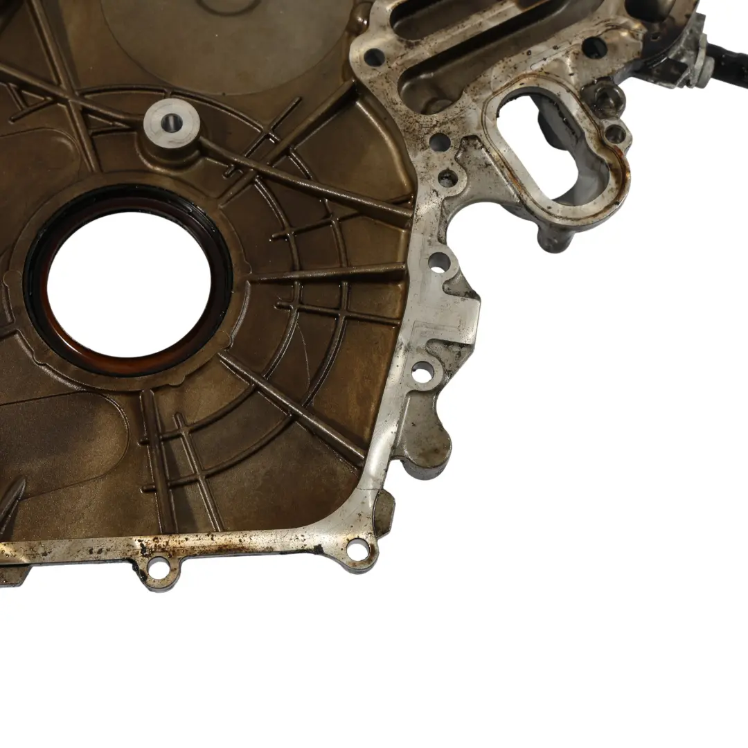 4M Engine Timing Case Chain Box Cover Plate 3.0 TDI to Audi Q7 with Part number 059103153CT Audi Q7 4M Engine Timing Case Chain Box Cover Plate 3.0 TDI - SKU 059103153CT - Part number 059103153CT