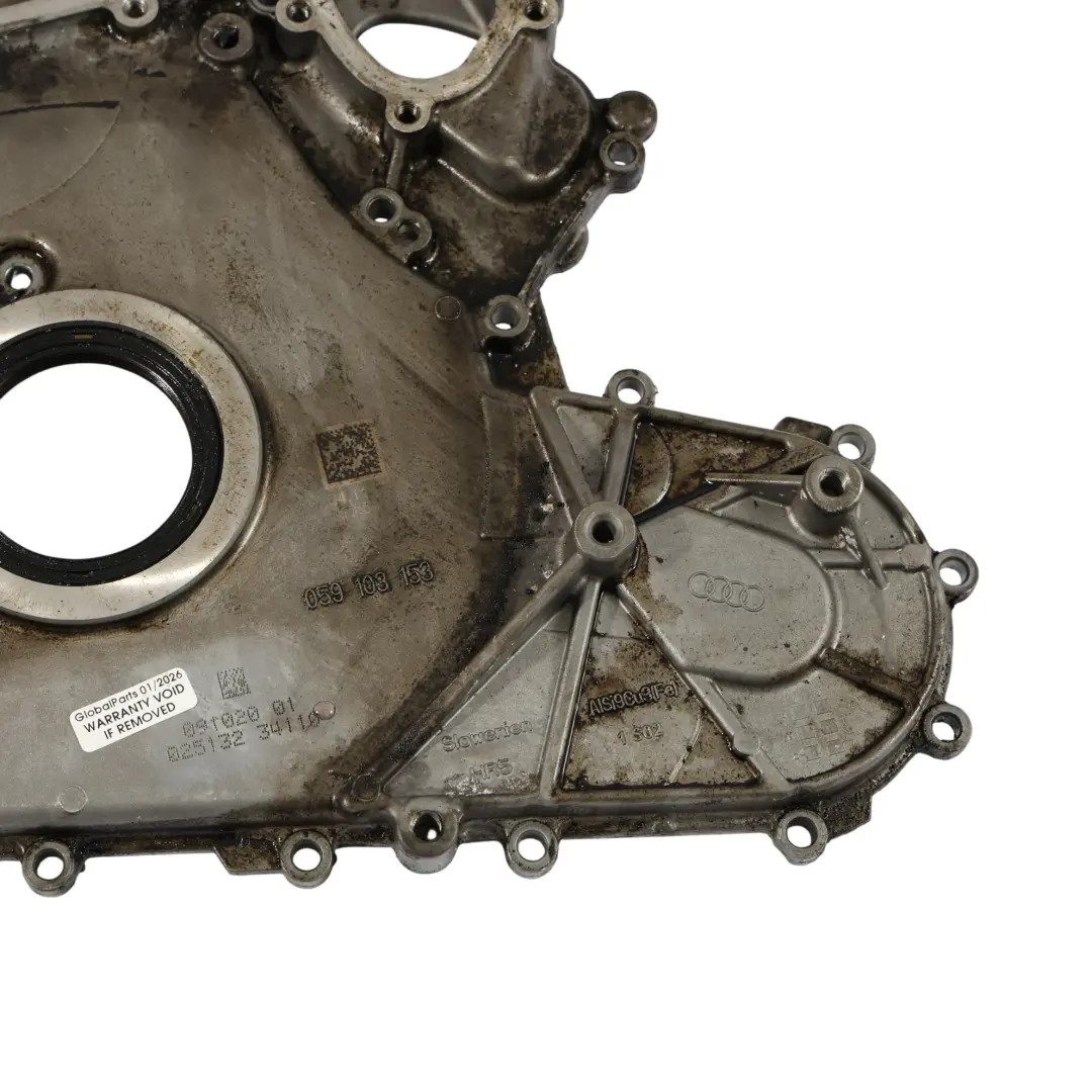 Audi Q7 4M Couvercle De Carter De Distribution Pour Moteur 3.0 TDI - SKU 059103153CT - Numéro de pièce 059103153CT