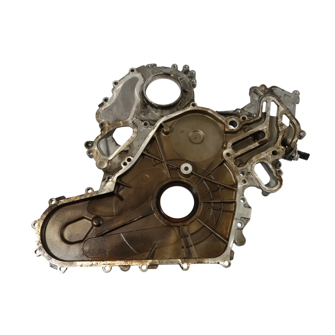 Audi Q7 4M Engine Timing Case Chain Box Cover Plate 3.0 TDI - SKU 059103153CT - Part number 059103153CT