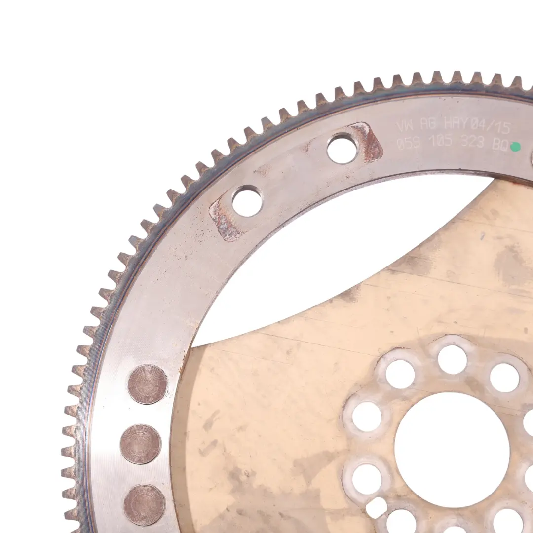 CRCA Clutch Flywheel Ring Gear Ring End Plate to Audi Q7 4L 3.0 TDI with Part number 059105323BQ Audi Q7 4L 3.0 TDI CRCA Clutch Flywheel Ring Gear Ring End Plate - SKU 059105323BQ-1 - Part number 059105323BQ