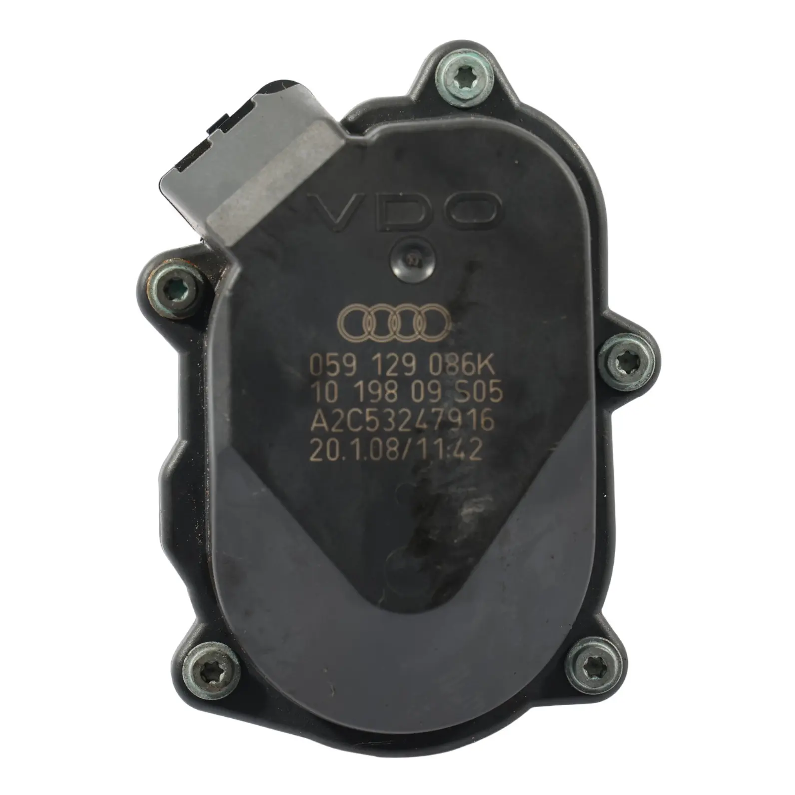 Audi A4 B8 3.0 TDI A5 A6 Ansaug Stutzen Motor Krümmer Klappe 059129086K