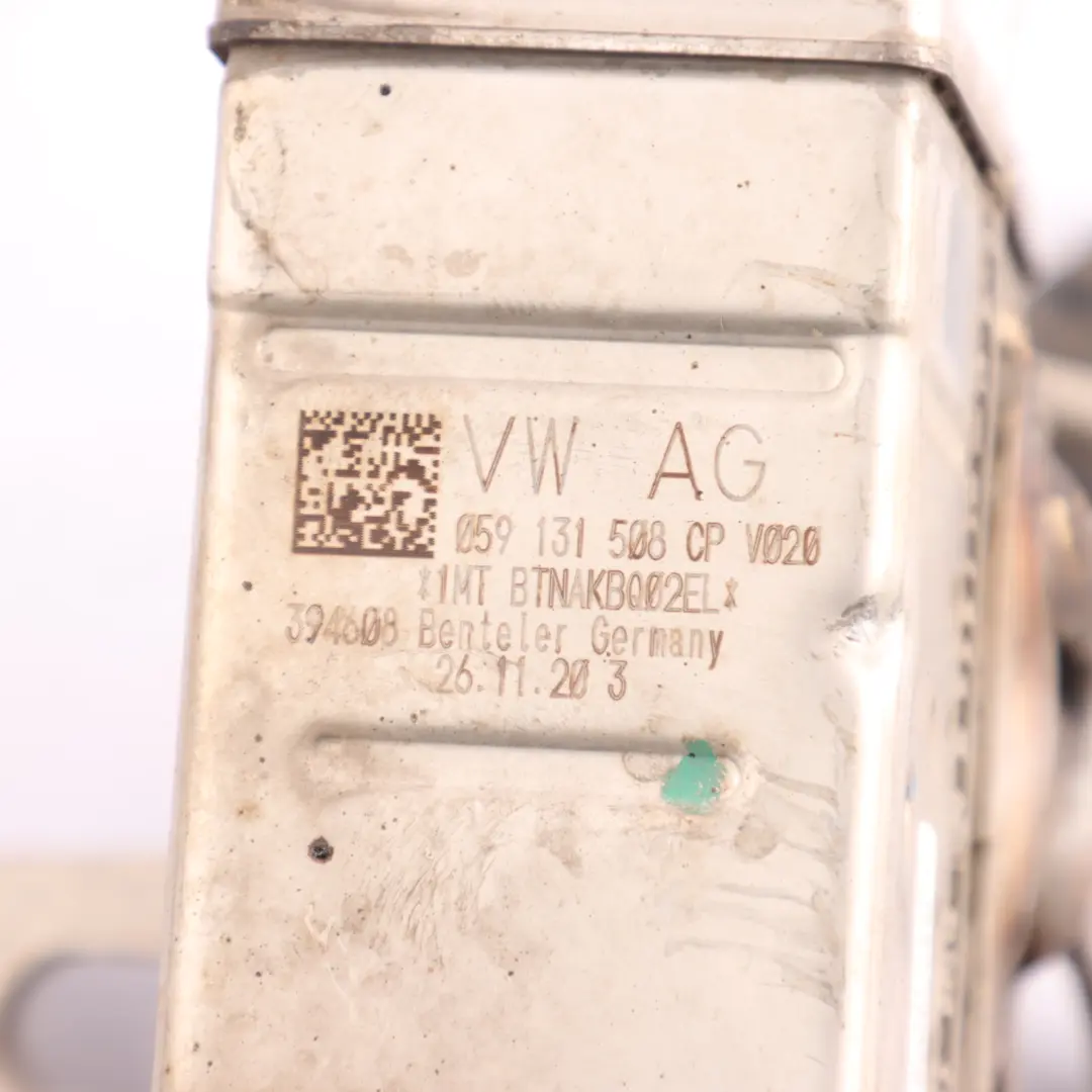 4M VW Touareg MK3 EGR Cooler Pipe Hose Line 3.0 TDI to Audi Q7 with Part number 059131508CP Audi Q7 4M VW Touareg MK3 EGR Cooler Pipe Hose Line 3.0 TDI - SKU 059131508CP-1 - Part number 059131508CP