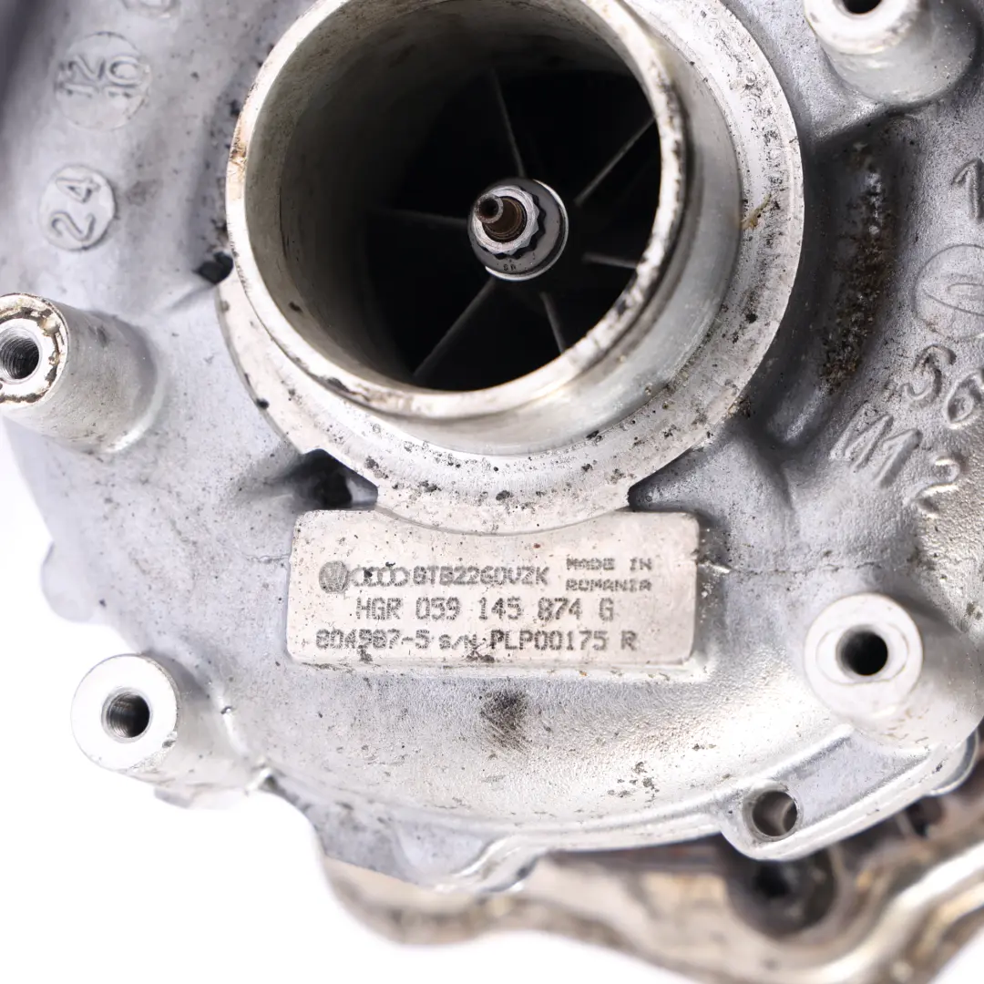 Turbocompresseur Garrett 3.0 TDI Diesel 059145874G pour Audi A8 D4 à propos du numéro de pièce 059145874E Audi A8 D4 Turbocompresseur Garrett 3.0 TDI Diesel 059145874G - SKU 059145874E - Numéro de pièce 059145874E