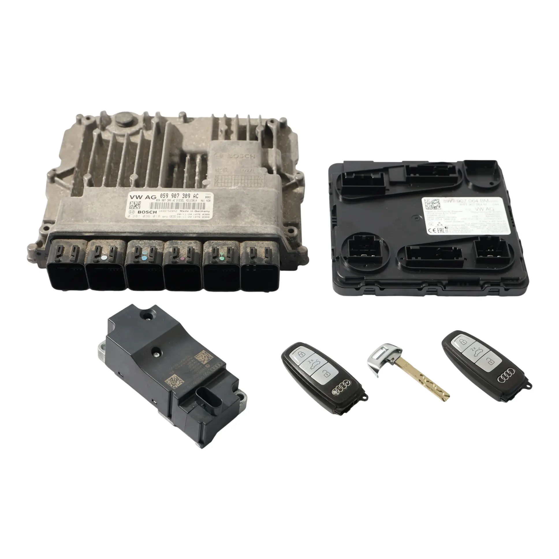 Audi Q7 4M 3.0 TDI DPXA 286HP Quattro Engine Control ECU 059907309AC Automatic 