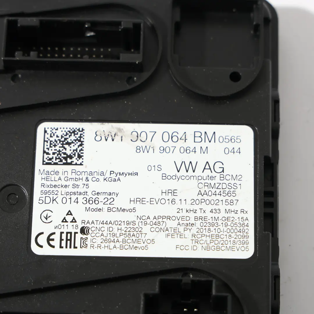 Audi Q7 4M 3.0 TDI DPXA 286PS Quattro Motor Steuerung ECU Automatik - SKU 059907309AC-1 - Teilenummer 059907309AC