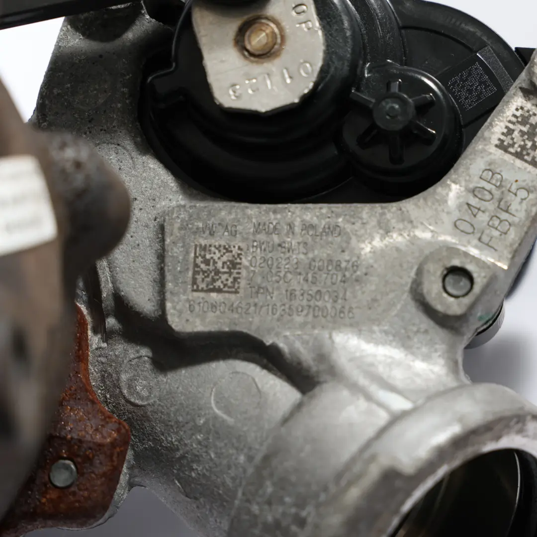 Turbocompresseur De Moteur Essence De Seat Arona FR KJ7 1.0 TSI DLAA pour à propos du numéro de pièce 05C145701B Turbocompresseur De Moteur Essence De Seat Arona FR KJ7 1.0 TSI DLAA - SKU 05C145701B - Numéro de pièce 05C145701B