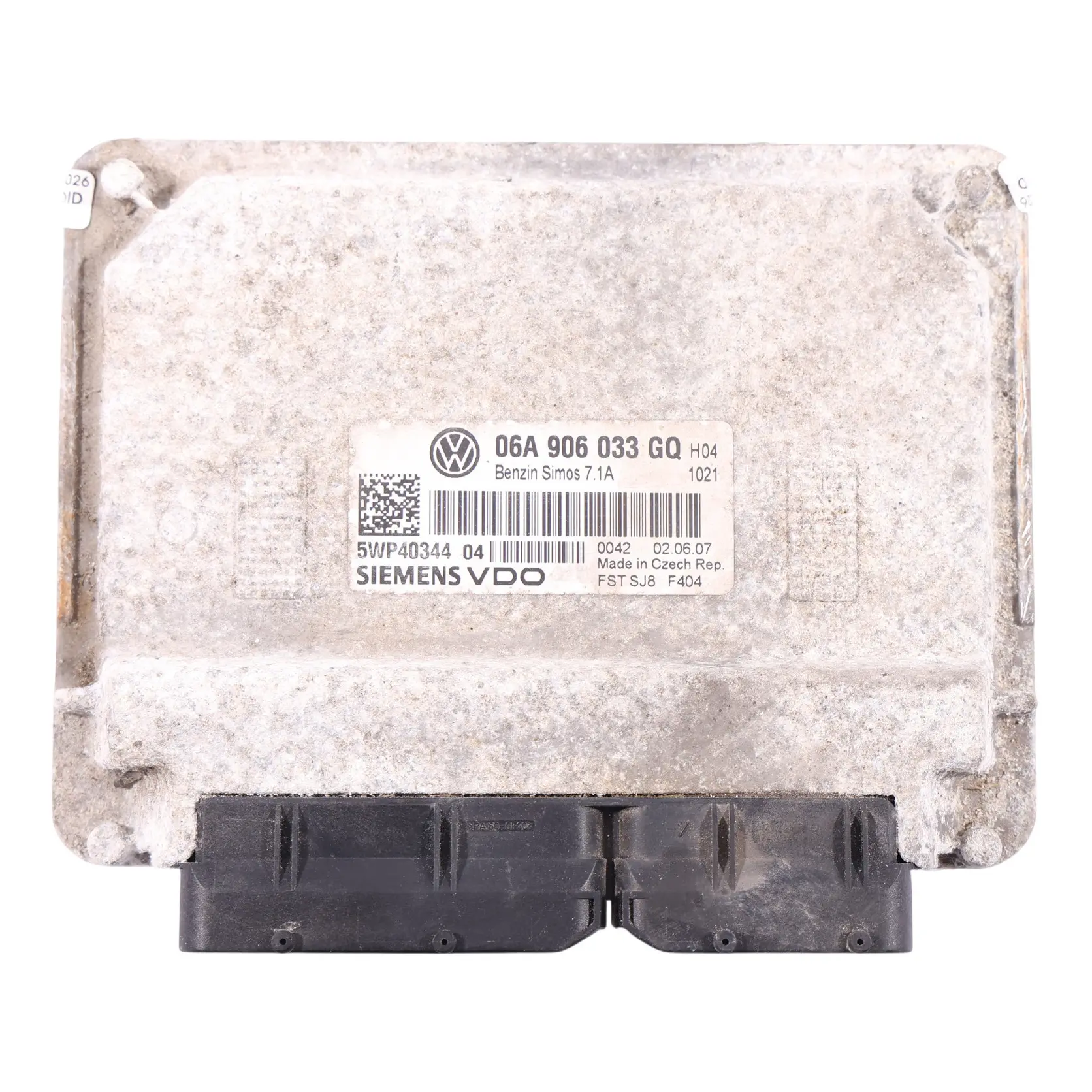 Audi A3 8P 1.6 MPI BSE 102HP Centralina Motore 06A906033GQ Manuale