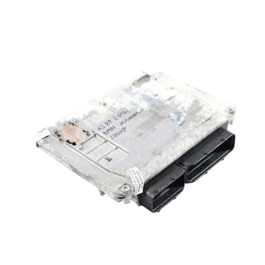 BSE 102HP Motorsteuergerät ECU Schaltgetriebe für Audi A3 8P 1.6 MPI mit Teilenummer 06A906033GQ Audi A3 8P 1.6 MPI BSE 102HP Motorsteuergerät ECU Schaltgetriebe - SKU 06A906033GQ-1 - Teilenummer 06A906033GQ