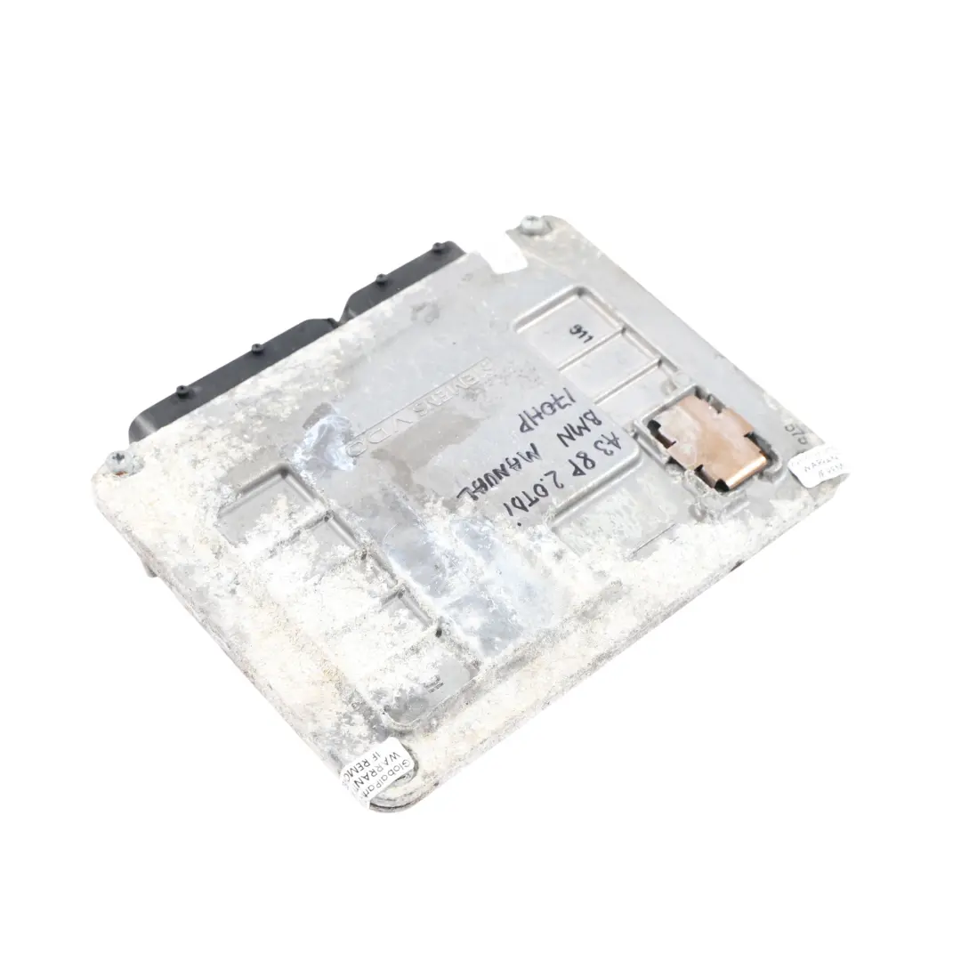 BSE 102HP Unidad De Control Del Motor ECU Manual para Audi A3 8P 1.6 MPI con número de pieza 06A906033GQ Audi A3 8P 1.6 MPI BSE 102HP Unidad De Control Del Motor ECU Manual - SKU 06A906033GQ-1 - Número de pieza 06A906033GQ