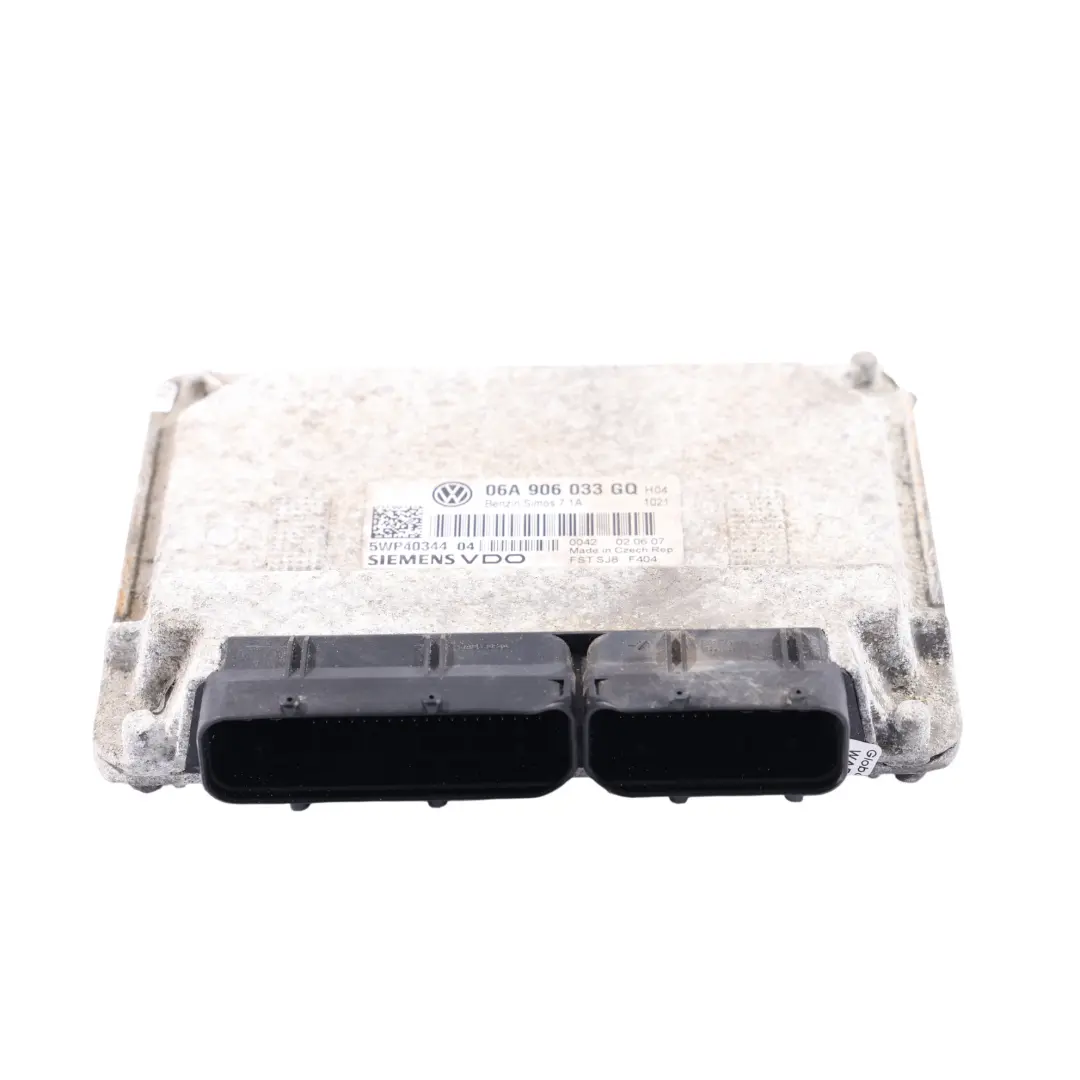 Audi A3 8P 1.6 MPI BSE 102HP Engine Control Unit ECU Manual - SKU 06A906033GQ-1 - Part number 06A906033GQ