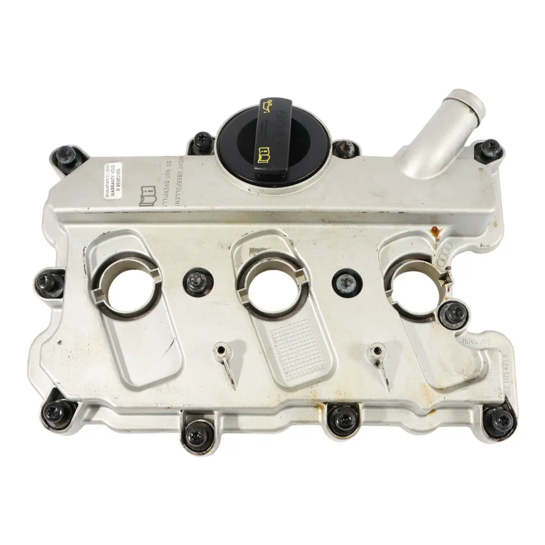 Coprivalvola Bilanciere 4-6 Cilindri 3.0 Benzina per Audi A4 B8 A5 S5 8T con numero di parte 06E103471S Audi A4 B8 A5 S5 8T Coprivalvola Bilanciere 4-6 Cilindri 3.0 Benzina - SKU 06E103471S - Numero di parte 06E103471S