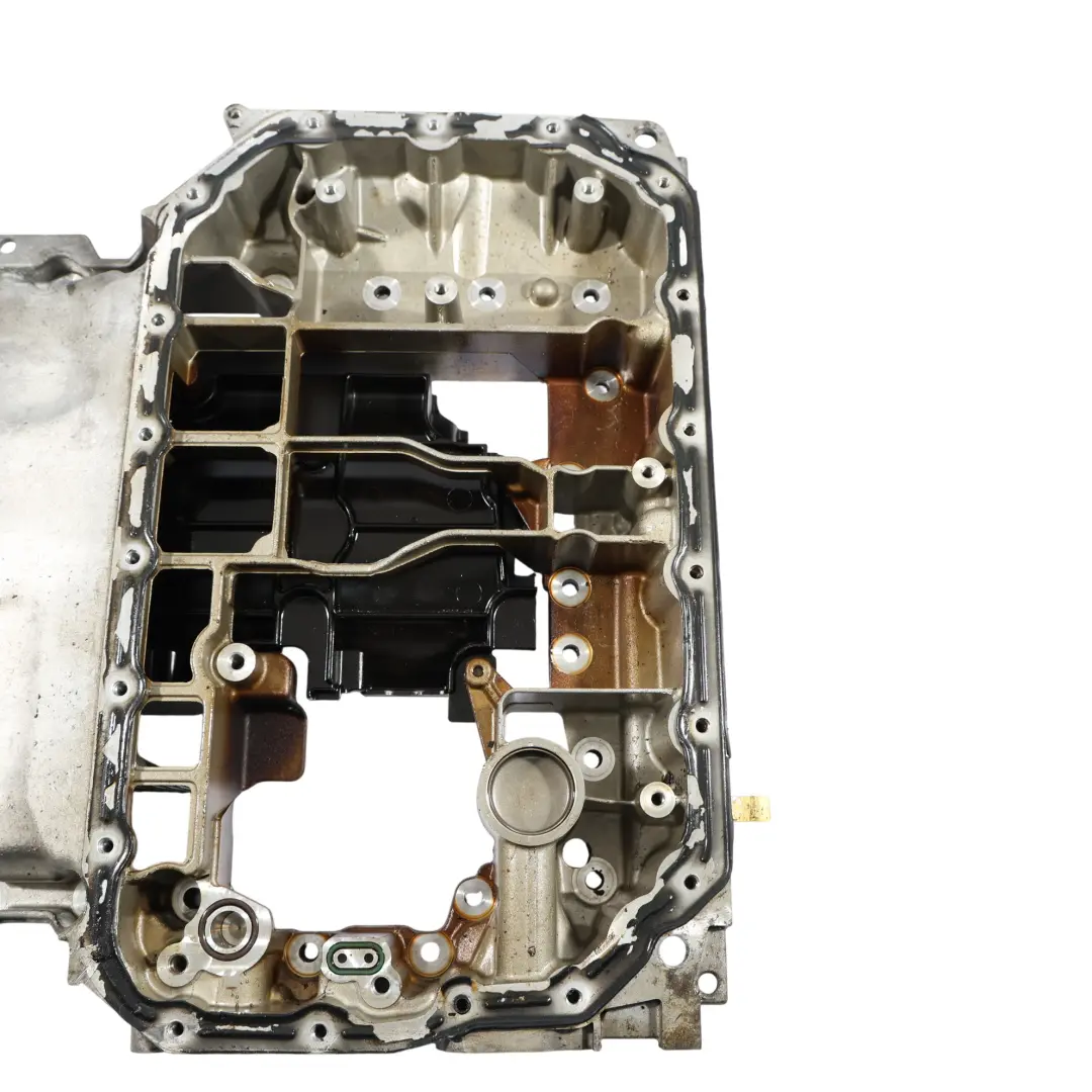 Audi Q5 SQ5 8R Engine Top Upper Part Oil Pan Sump 3.0 TFSI Petrol - SKU 06E103603AH - Part number 06E103603AH