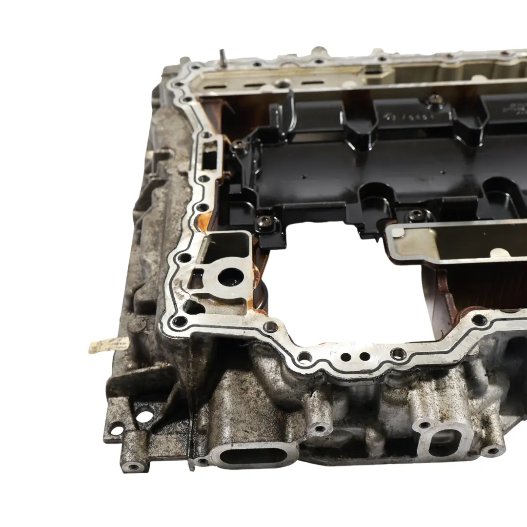 Audi Q5 SQ5 8R Engine Top Upper Part Oil Pan Sump 3.0 TFSI Petrol - SKU 06E103603AH - Part number 06E103603AH