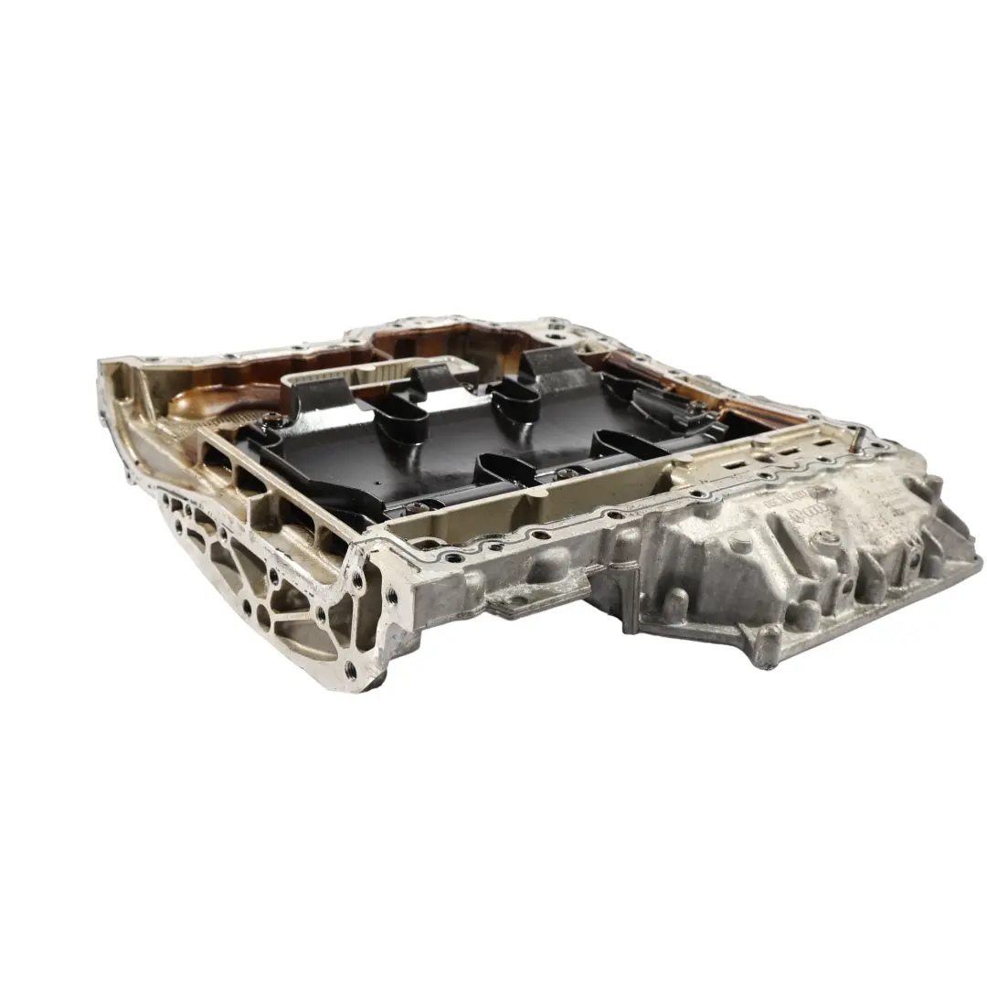 Top Upper Part Oil Pan Sump 3.0 TFSI Petrol to Audi Q5 SQ5 8R Engine with Part number 06E103603AH Audi Q5 SQ5 8R Engine Top Upper Part Oil Pan Sump 3.0 TFSI Petrol - SKU 06E103603AH - Part number 06E103603AH