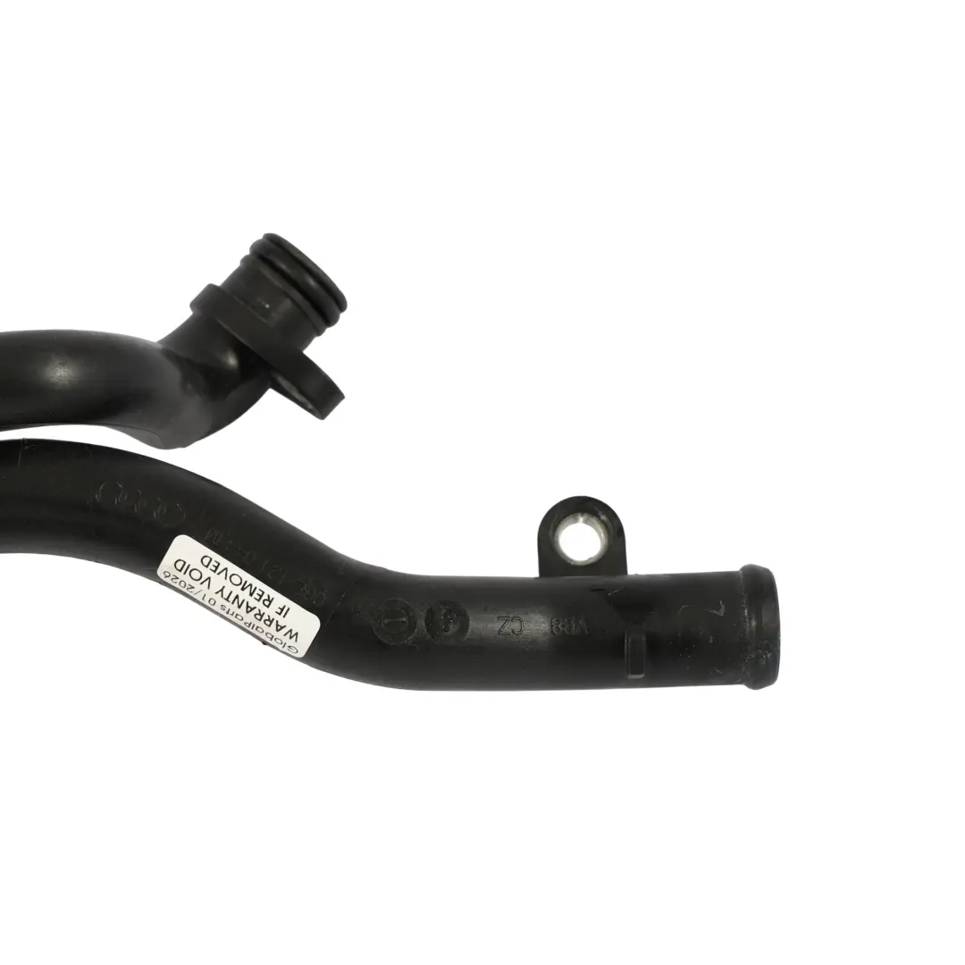 Coolant Hose Line Tube Pipe to Audi A6 C7 A4 B8 A7 4G A8 D3 with Part number 06E121044M Audi A6 C7 A4 B8 A7 4G A8 D3 Coolant Hose Line Tube Pipe - SKU 06E121044M - Part number 06E121044M