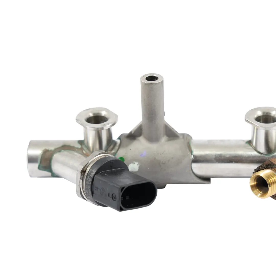 Audi A4 B8 A6 C7 Kraftstoff Einspritz Leiste Links 3.0 TFSI Benzin 06E130089AF - SKU 06E130089AC - Teilenummer 06E130089AC