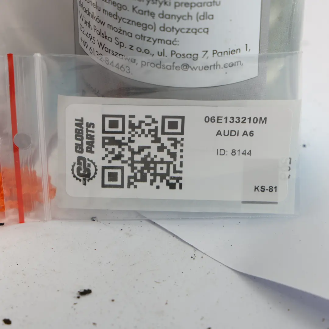 Audi A4 B8 A6 C6 C7 Benzina Collettore Di Aspirazione Aria 06E133210L - SKU 06E133210M - Numero di parte 06E133210M