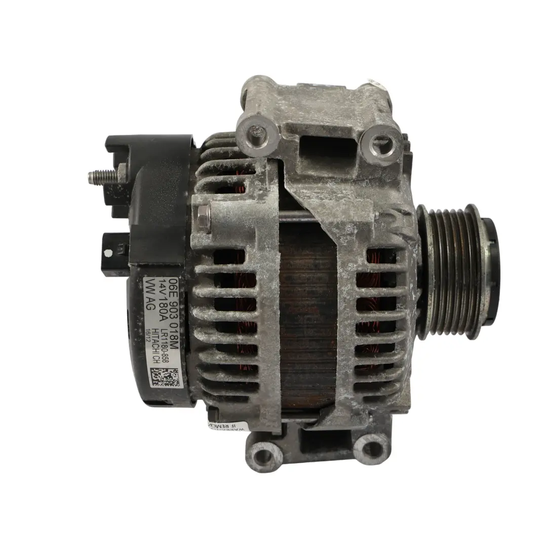 Audi A6 C7 A7 4G Alternator Generator Hitachi 2.8 FSI - SKU 06E903018M - Part number 06E903018M
