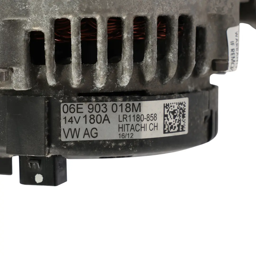 Audi A6 C7 A7 4G Lichtmaschine Generator Hitachi 2.8 FSI - SKU 06E903018M - Teilenummer 06E903018M
