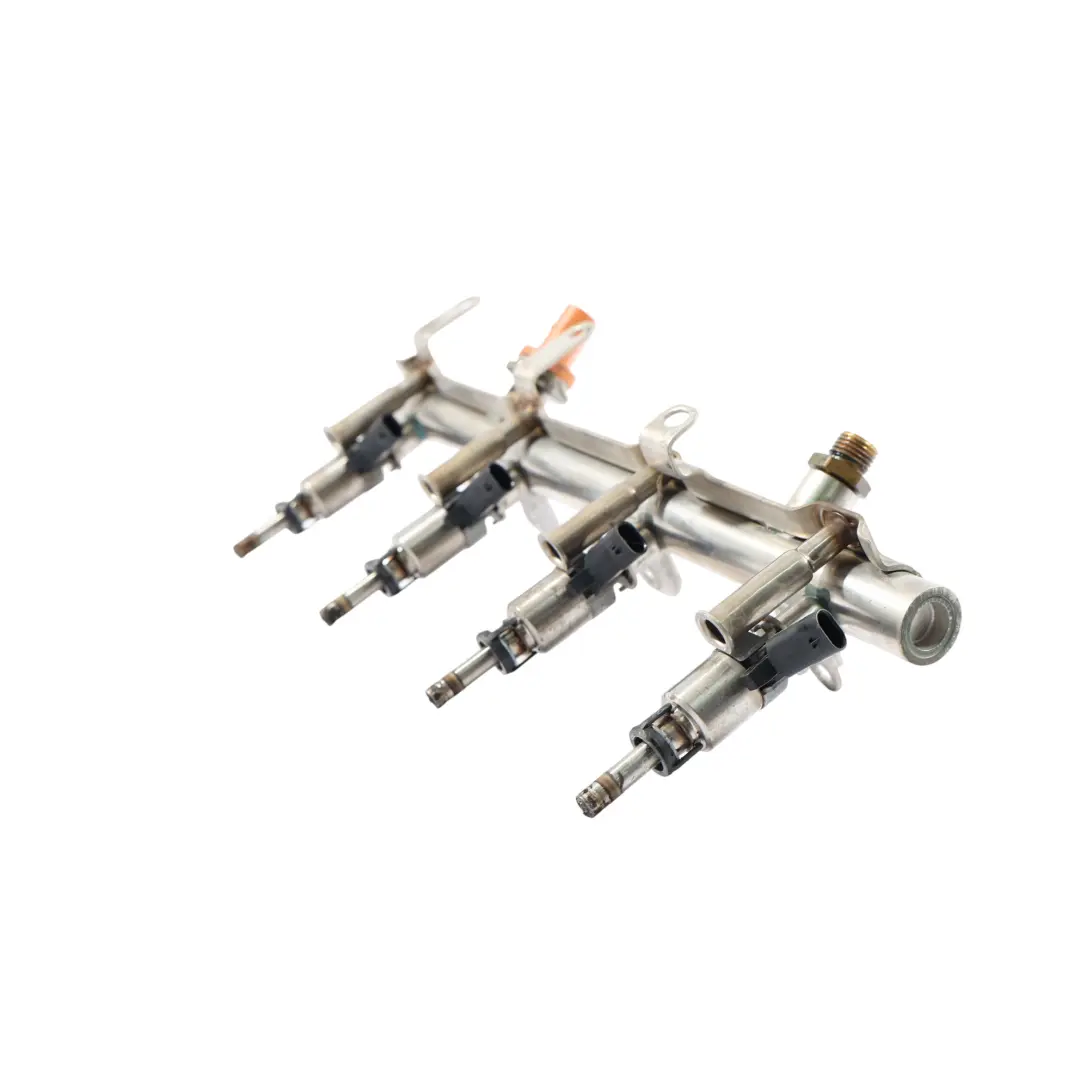 Audi A4 B8 Q3 8U 2.0 TFSI Benzin Einspritz Leiste Kraftstoff Düsen - SKU 06J133317AB-1 - Teilenummer 06J133317AB