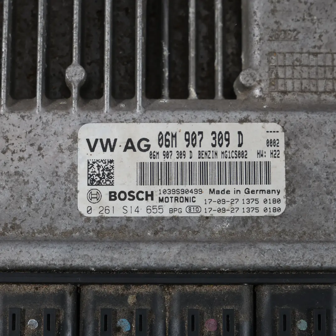 Audi S5 F5 3.0 TFSI 354HP CWGD Quattro Motore ECU Kit BCM + 2 Chiave - SKU 06M907309D-4 - Numero di parte 06M907309D