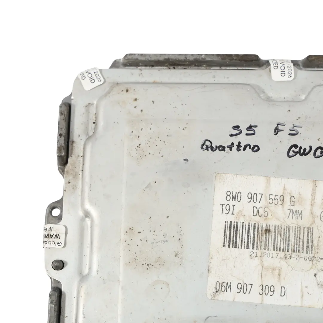 354HP CWGD Quattro Motor Kit ECU BCM + 2 Llave para Audi S5 F5 3.0 TFSI con número de pieza 06M907309D Audi S5 F5 3.0 TFSI 354HP CWGD Quattro Motor Kit ECU BCM + 2 Llave - SKU 06M907309D-4 - Número de pieza 06M907309D