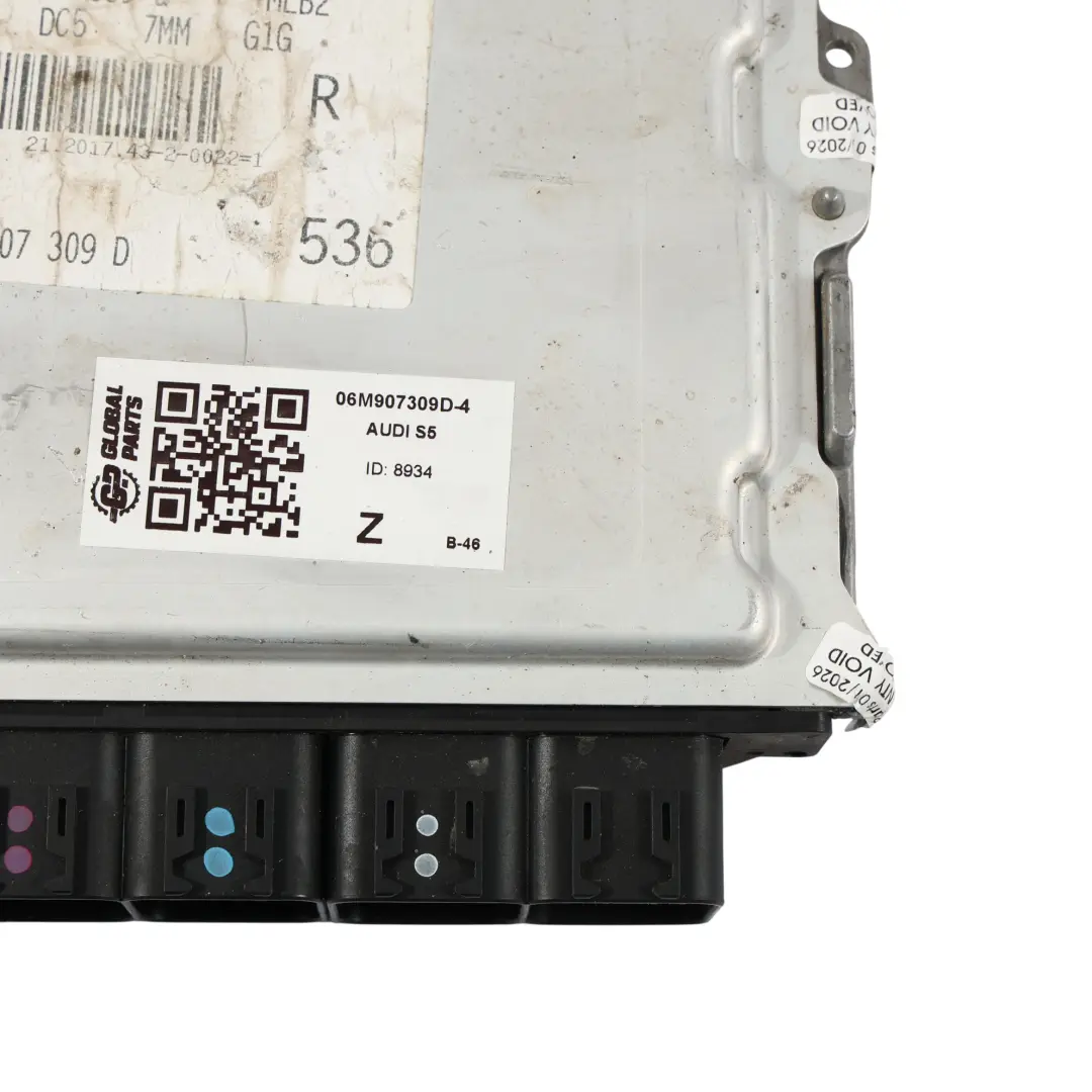 Audi S5 F5 3.0 TFSI 354HP CWGD Komputer Silnika ECU Zestaw - SKU 06M907309D-4 - Numer Części 06M907309D