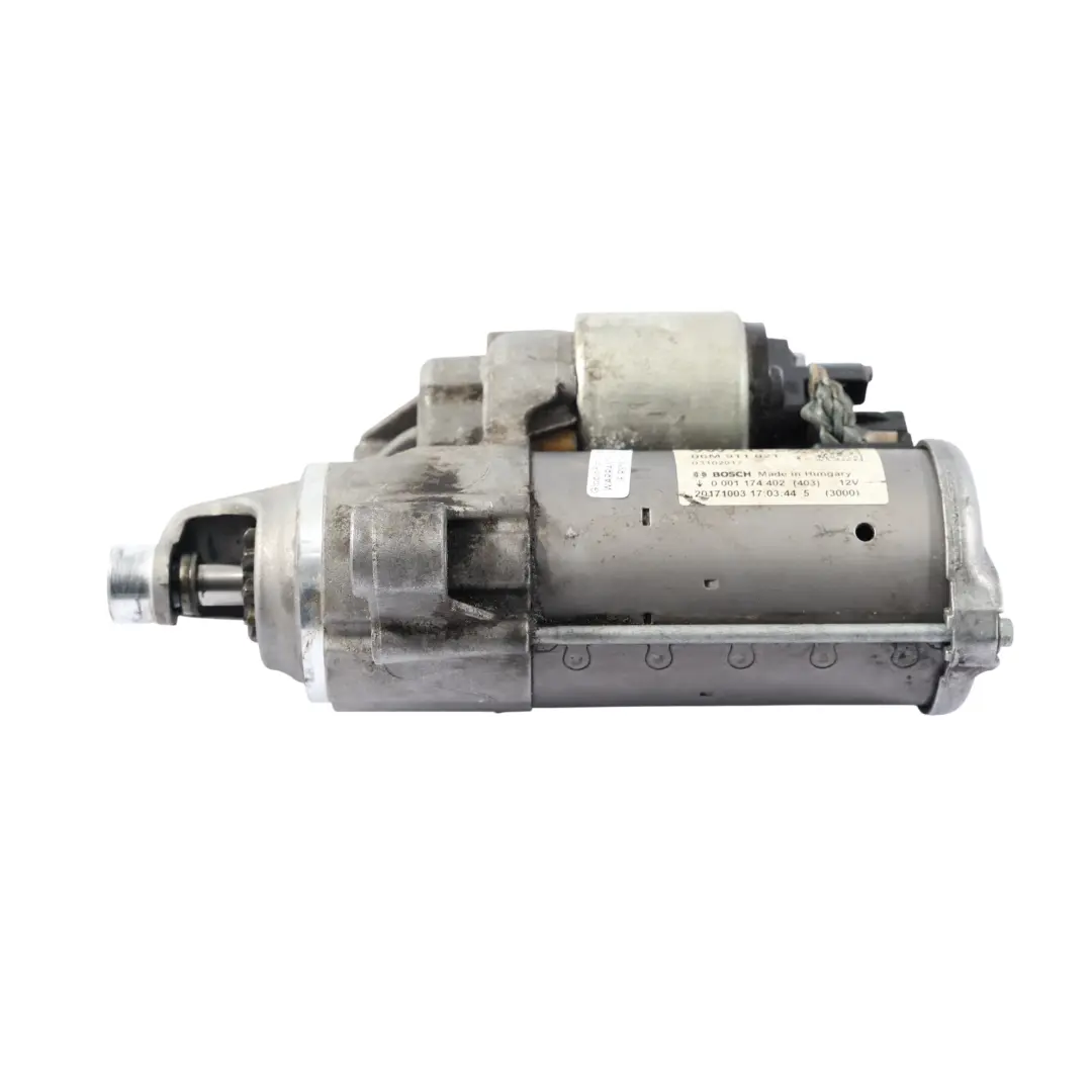Motorino Di Avviamento Motore Bosch TFSI Benzina per Audi S4 B9 S5 F5 con numero di parte 06M911021 Audi S4 B9 S5 F5 Motorino Di Avviamento Motore Bosch TFSI Benzina - SKU 06M911021 - Numero di parte 06M911021