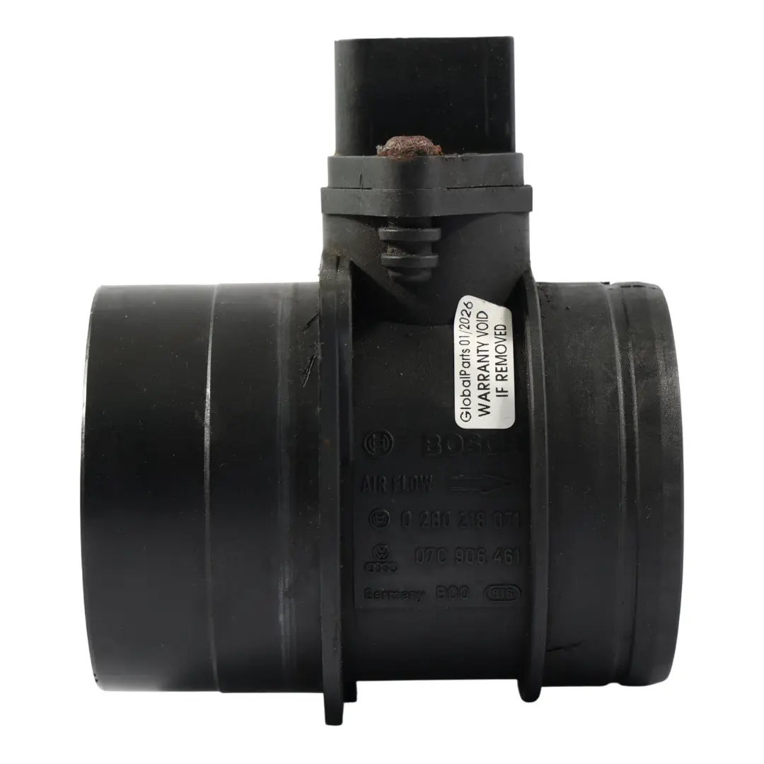 Luftmassenmesser MAF Sensor für Audi S8 D3 Porsche Cayenne 92A mit Teilenummer 07C906461 Audi S8 D3 Porsche Cayenne 92A Luftmassenmesser MAF Sensor - SKU 07C906461 - Teilenummer 07C906461