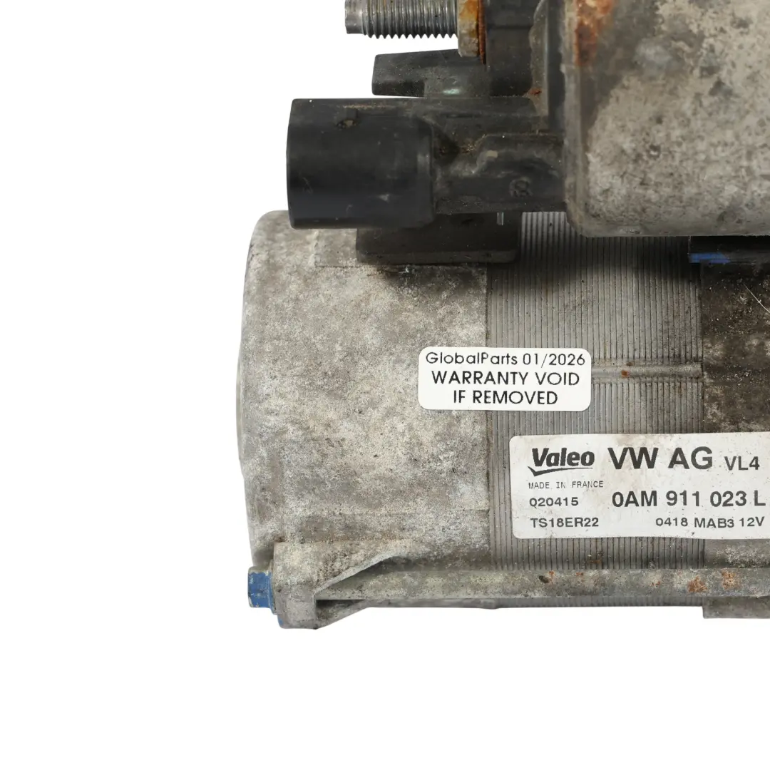 Volkswagen Golf VI Audi A3 8P Motorino Di Avviamento 1.6 Tdi - SKU 0AM911023L - Numero di parte 0AM911023L