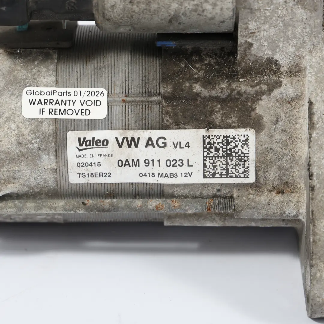 Volkswagen Golf VI Audi A3 8P Rozrusznik 1.6 TDI - SKU 0AM911023L - Numer Części 0AM911023L