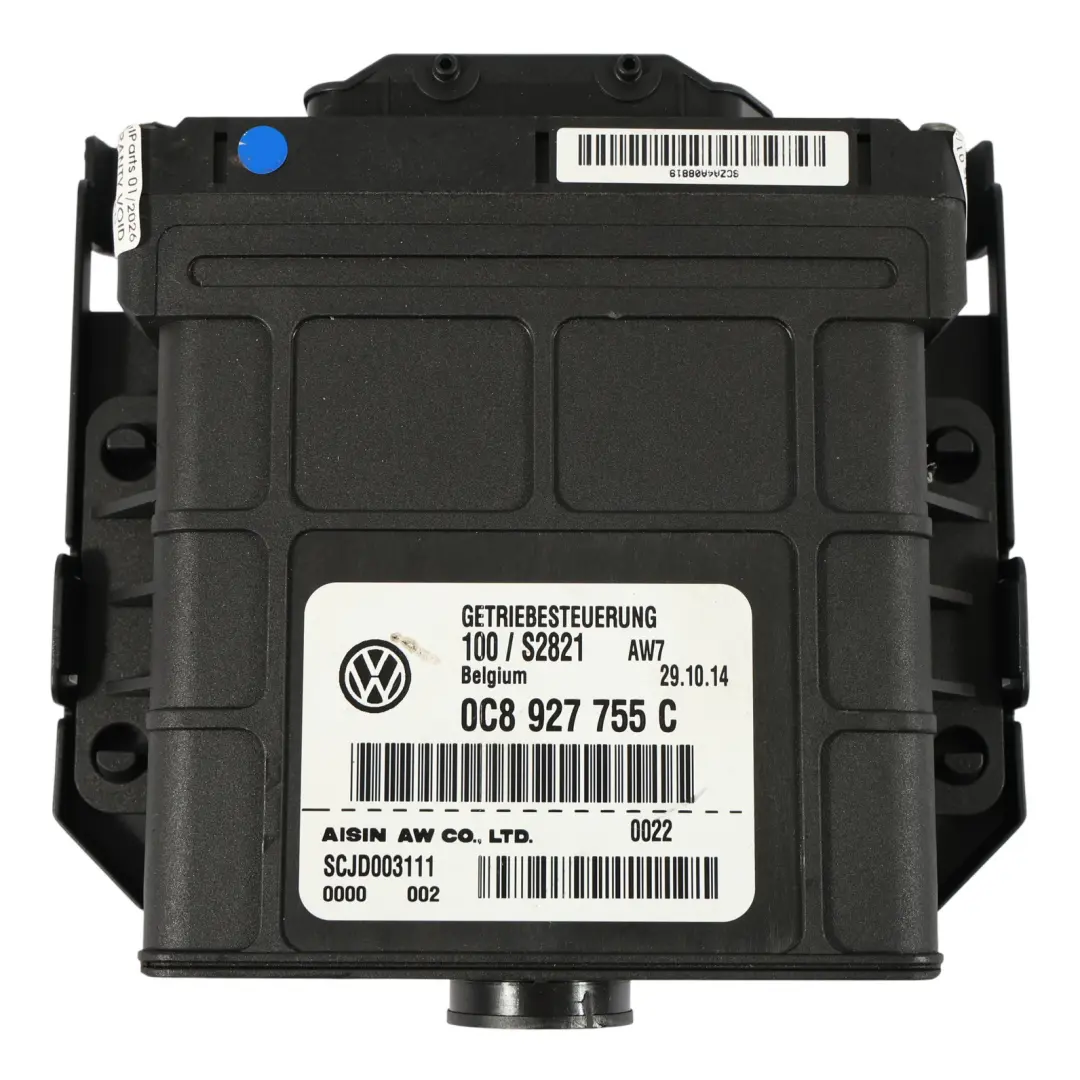 VW Touareg 7P Module De Transmission Automatique ECU 3.0 TDI - SKU 0C8927755C - Numéro de pièce 0C8927755C