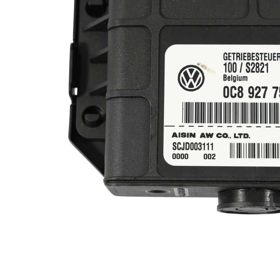VW Touareg 7P Módulo De Transmisión Automática ECU 3.0 TDI - SKU 0C8927755C - Número de pieza 0C8927755C