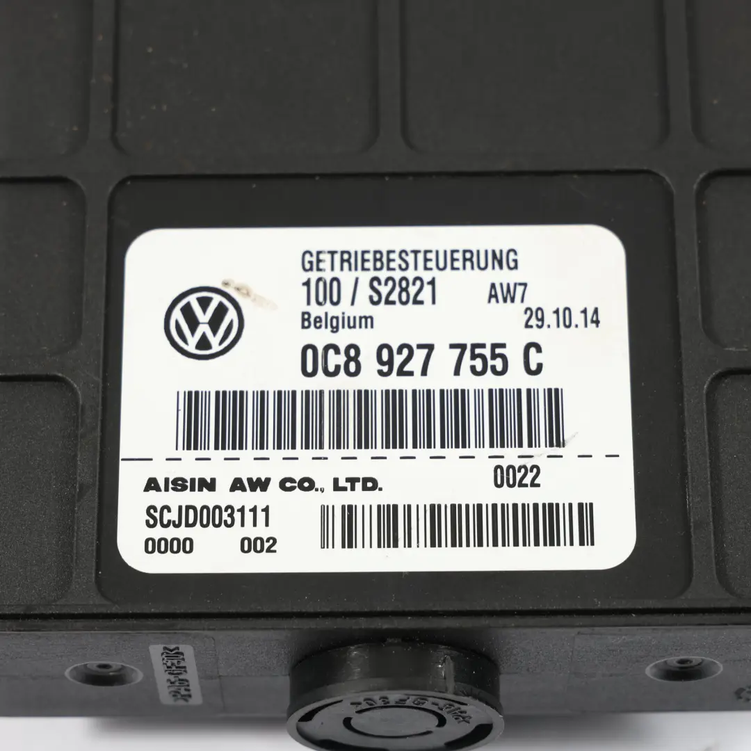 7P Automatikgetriebe Modul Steuergerät ECU 3.0 TDI für VW Touareg mit Teilenummer 0C8927755C VW Touareg 7P Automatikgetriebe Modul Steuergerät ECU 3.0 TDI - SKU 0C8927755C - Teilenummer 0C8927755C