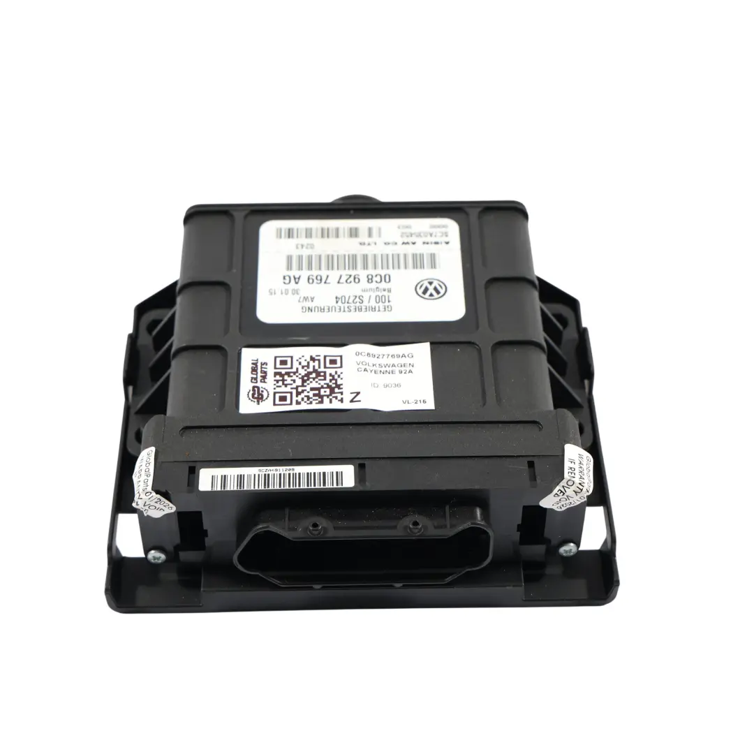 Porsche Cayenne 92A Moduł Sterownik Skrzyni Biegów Automat 3.0D - SKU 0C8927769AG - Numer Części 0C8927769AG