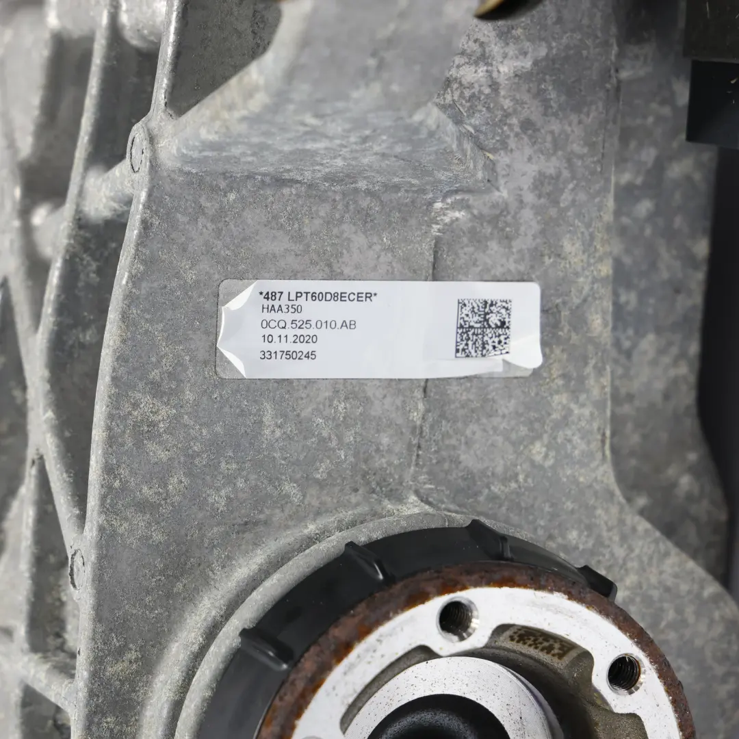 Différentiel Arrière GARANTIE pour VW T-Roc A11 R 2.0 TSI Quattro à propos du numéro de pièce 0CQ525010AB VW T-Roc A11 R 2.0 TSI Quattro Différentiel Arrière GARANTIE - SKU 0CQ525010AB - Numéro de pièce 0CQ525010AB