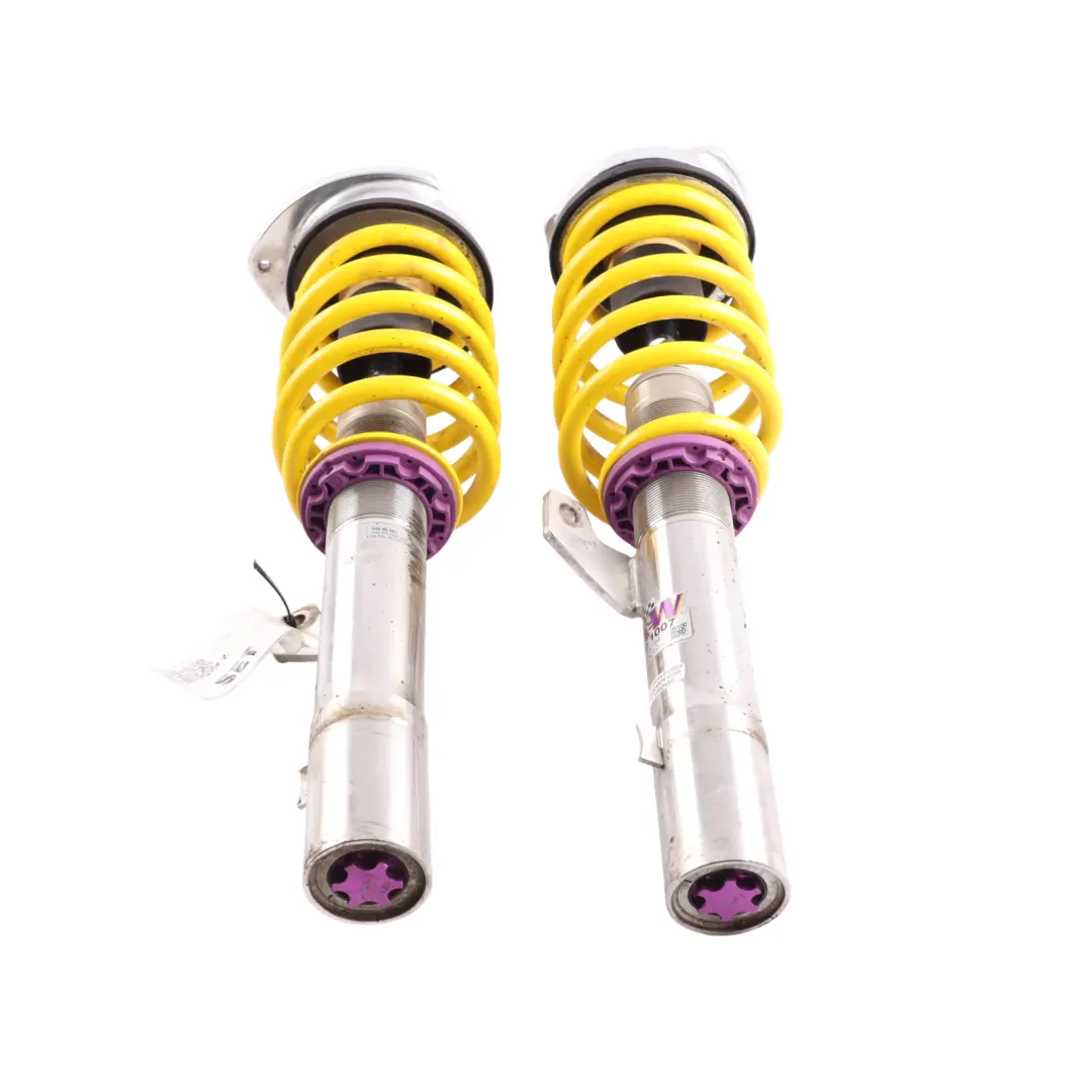Strut KW Front Rear Suspension N/O/S Coilover Set to Volkswagen VW Golf Mk7 Spring with Part number 100-1007 Volkswagen VW Golf Mk7 Spring Strut KW Front Rear Suspension N/O/S Coilover Set - SKU 100-1007 - Part number 100-1007