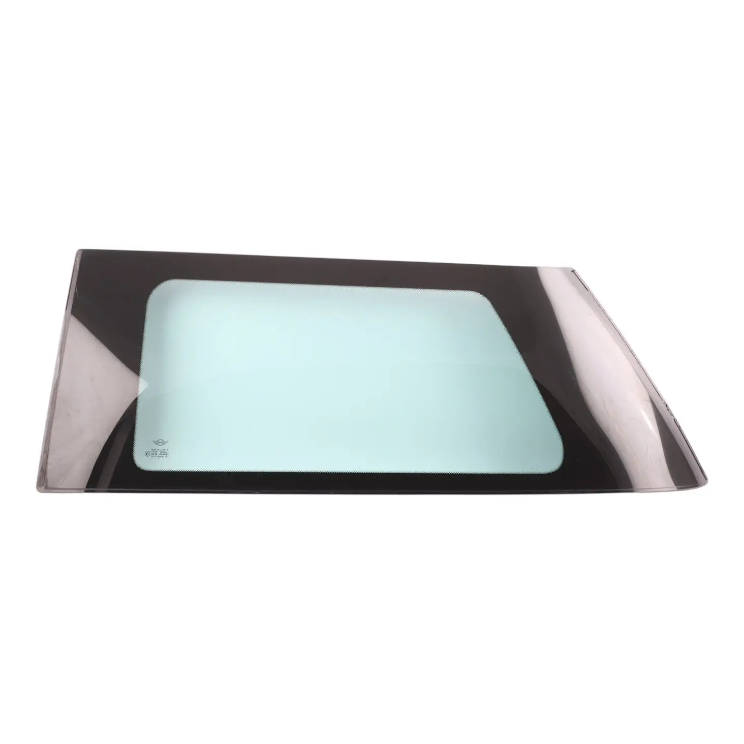 Mini Cooper R50 R53 Rear Left N/S Side Window Glass AS2 Green 1166580