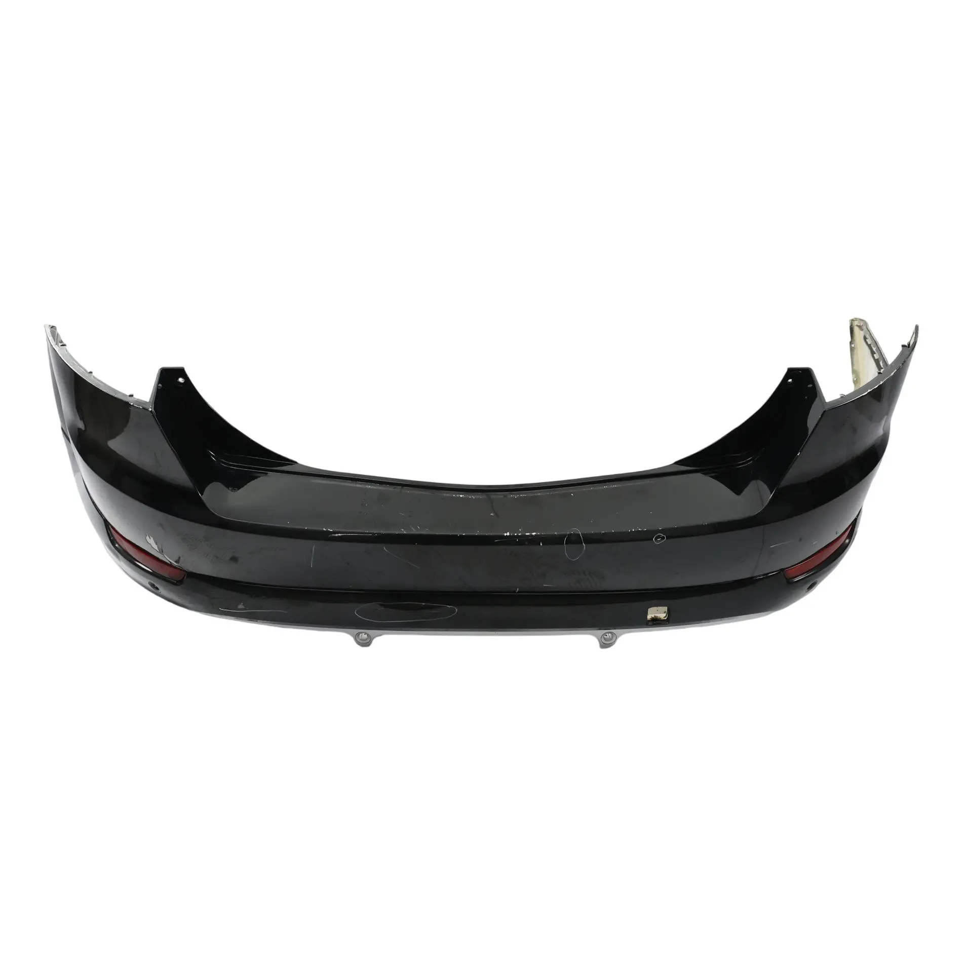 Ford Mondeo Mk4 Saloon Rear Bumper Trim Panel Cover Panther Black Metallic - D9